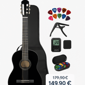 Pack Guitare Acoustique Débutant – Starter Kit